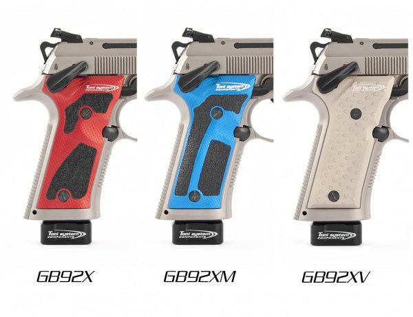 Oversized X3D Grips for Beretta 92X Performance - Toni System