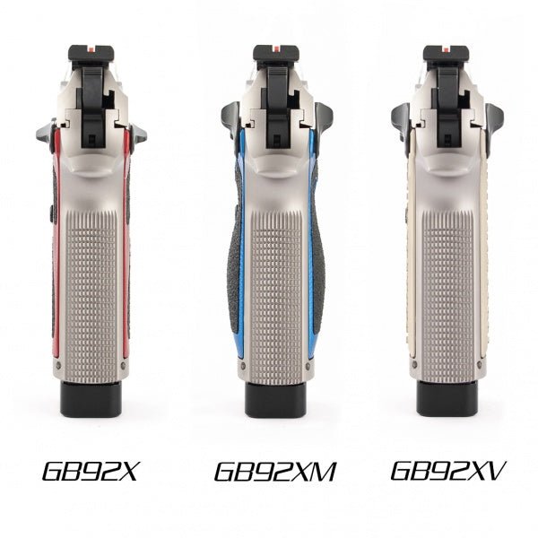 Oversized X3D Grips for Beretta 92X Performance - Toni System