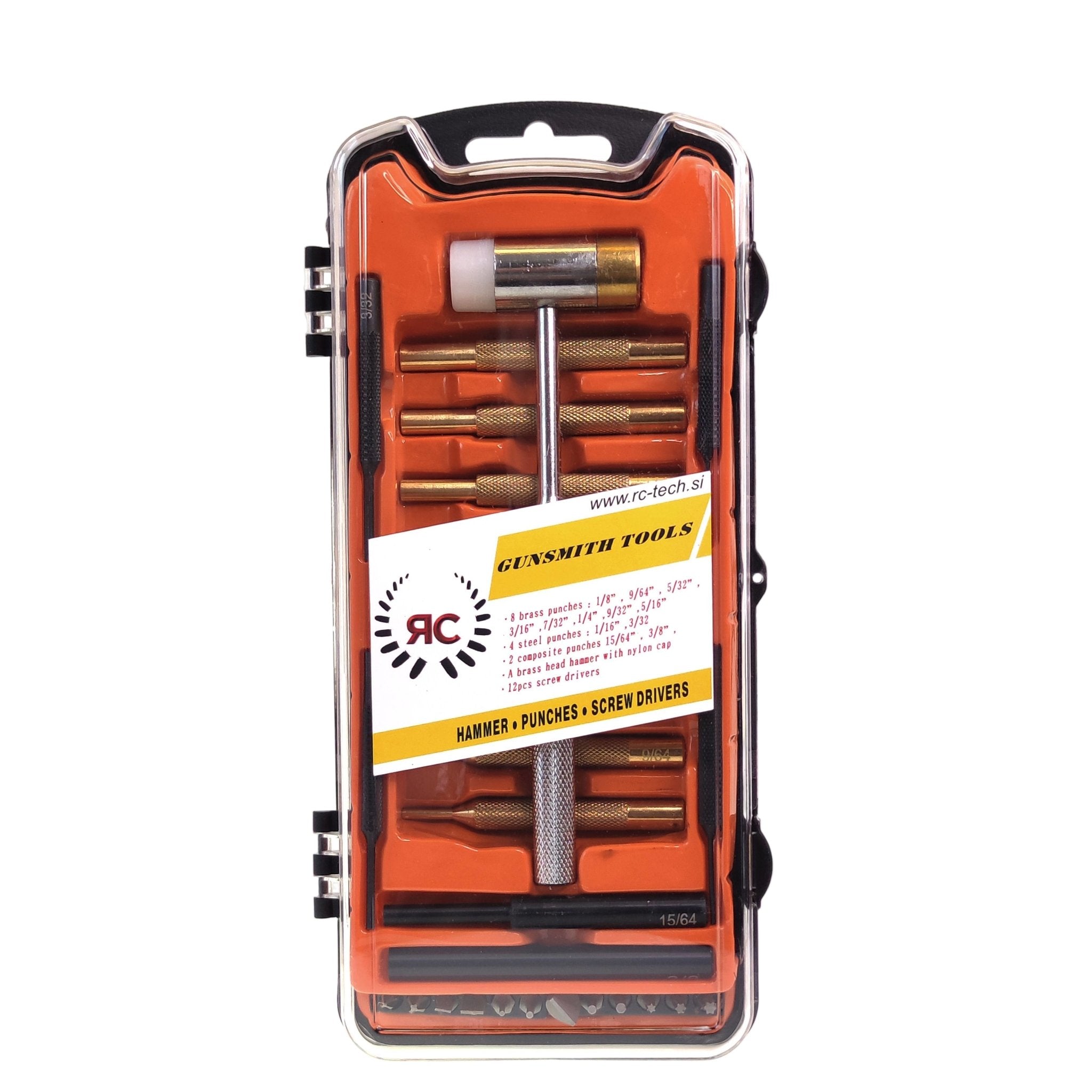 RC - Tech Gunsmith Hammer & Punch Set - RC - Tech