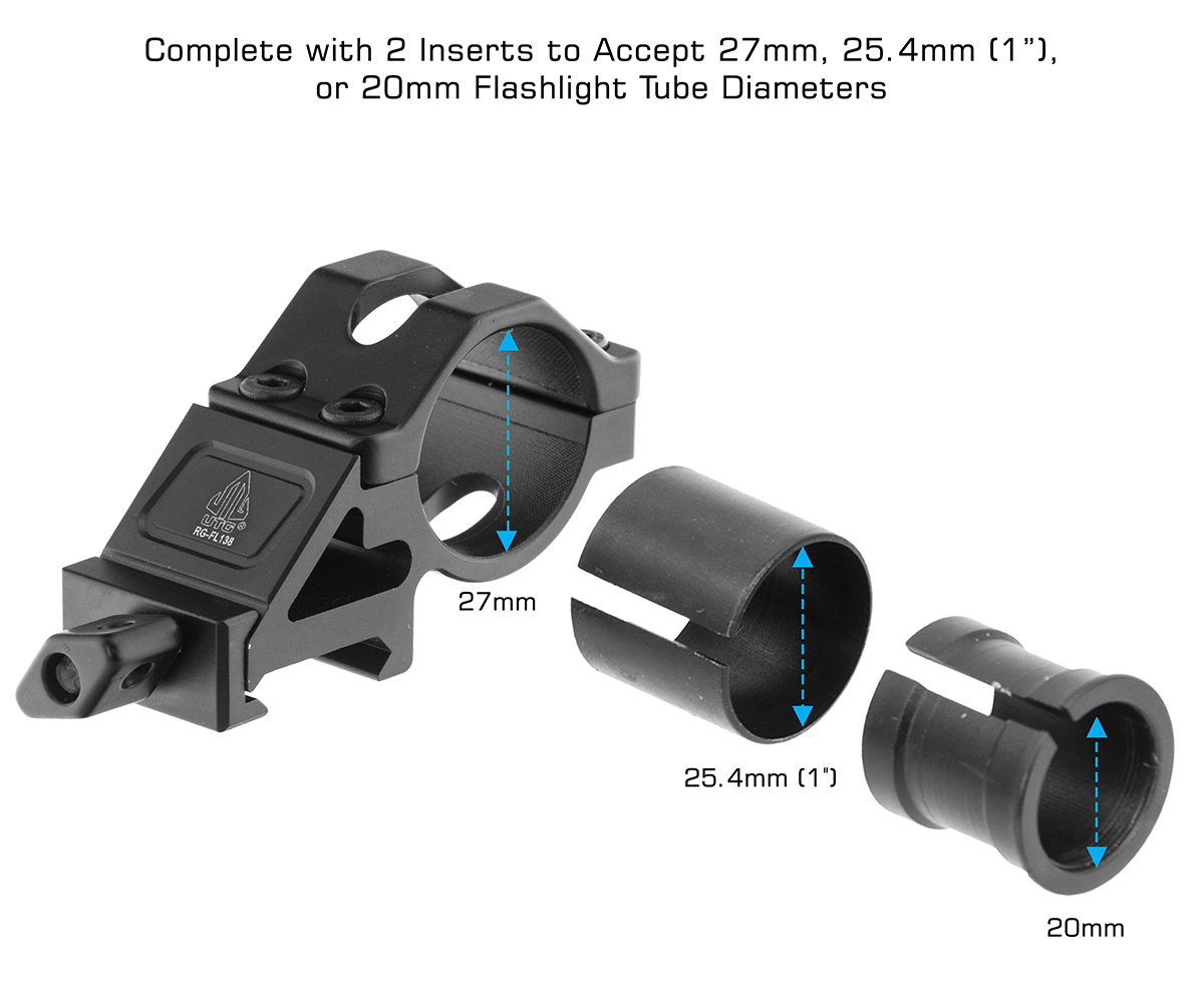 UTG® Offset Ring Mount – Universal, Picatinny