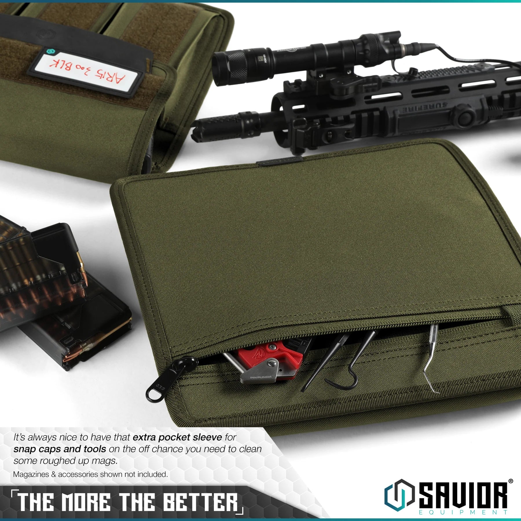 Savior Mag Buddy - Rifle Mag Pouch - 2 Pack - Savior