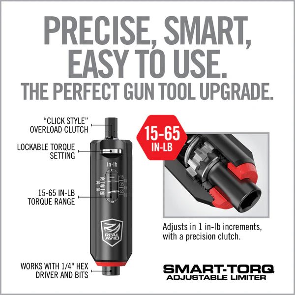 Smart - Torq® Adjustable Limiter & X3™ Driver Kit - Real Avid