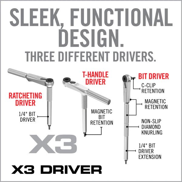 Smart - Torq® Adjustable Limiter & X3™ Driver Kit - Real Avid
