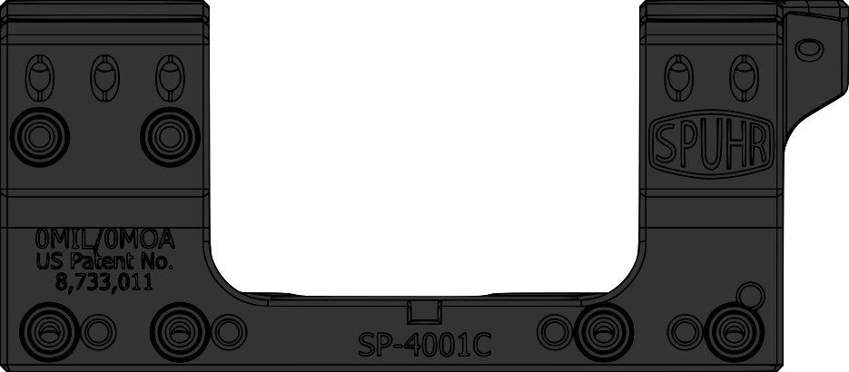 Spuhr SP - 4001C Ø34 H30mm 0MIL PIC Gen3 - Spuhr