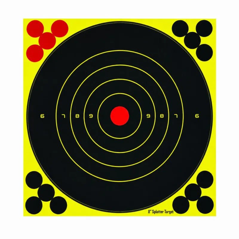 Stagline Selvanvisende skyteskiver 20x20cm – Selvheftende 10-pakk - Stagline