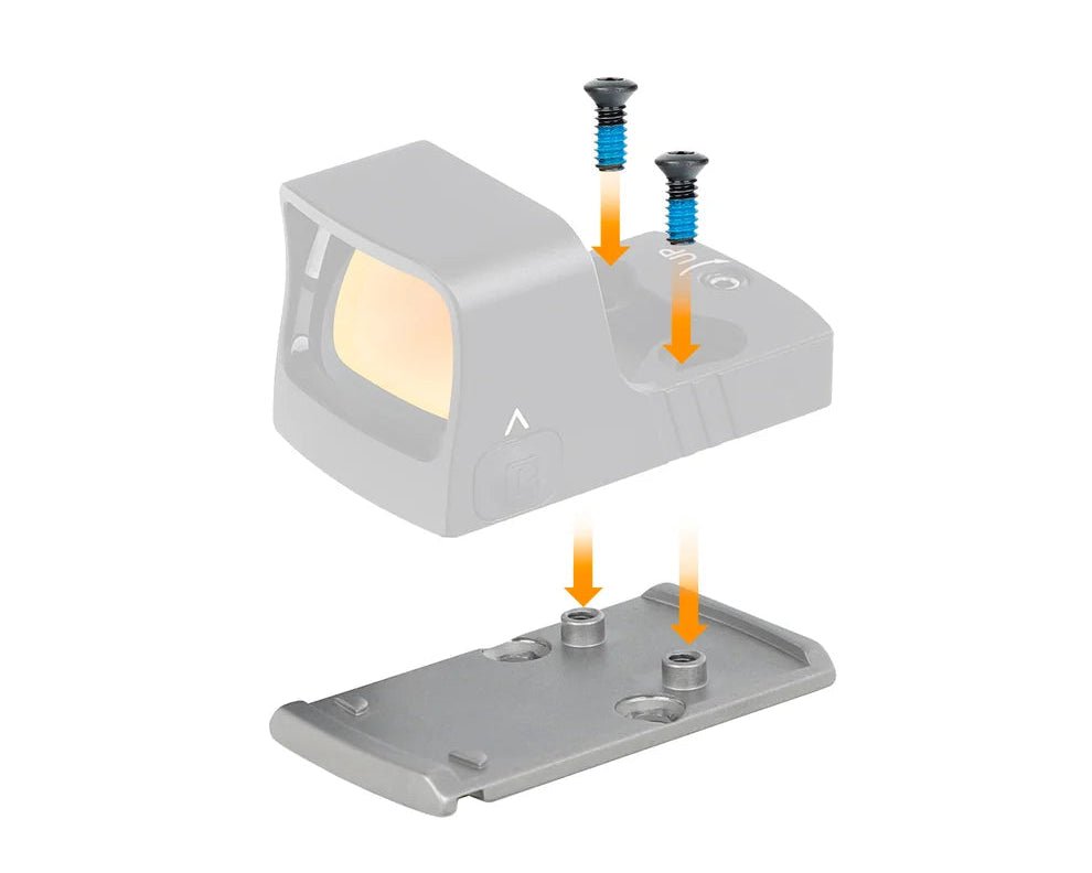Titanium Optics Adapter Plate – RMR til RMS - 2BME