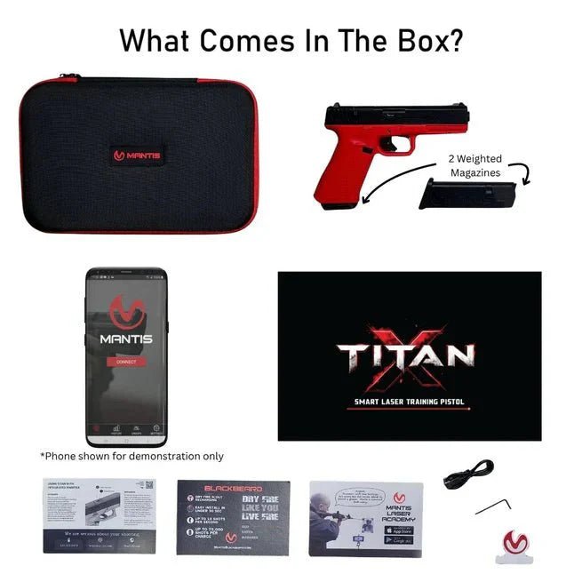 TitanX - Smart Laser Training Pistol - Mantis