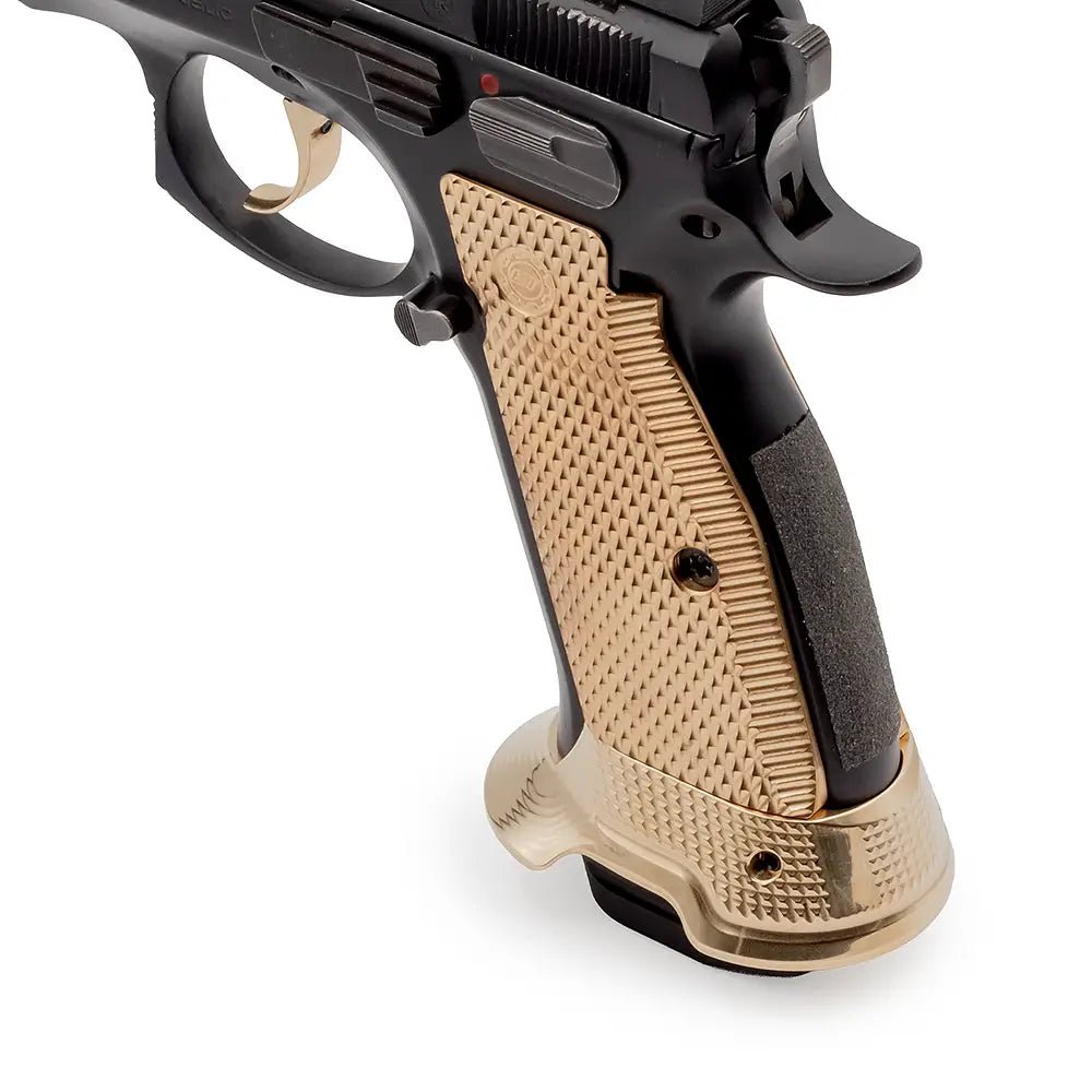 Ultimate Brass Magwell for CZ 75 SP-01 Shadow - Eemann Tech