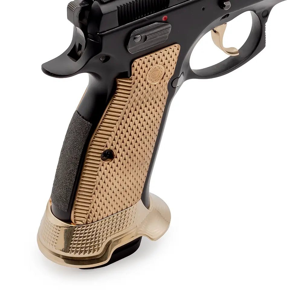 Ultimate Brass Magwell for CZ 75 SP-01 Shadow - Eemann Tech