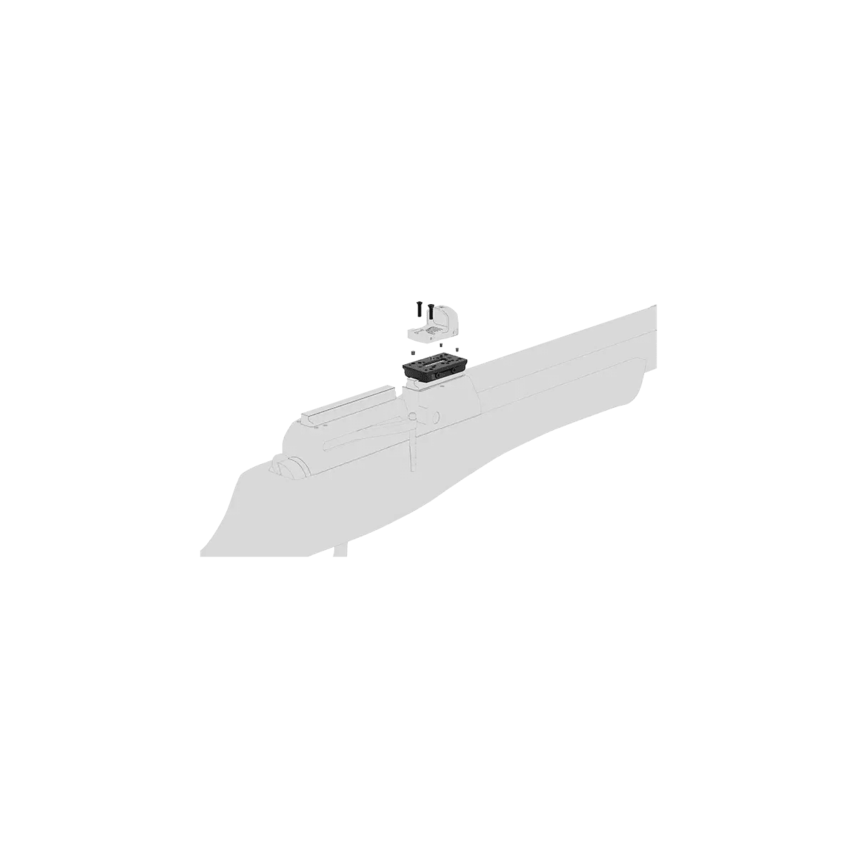 Universal 11 mm dovetail montasje for rødpunktsikte - Vector Optics