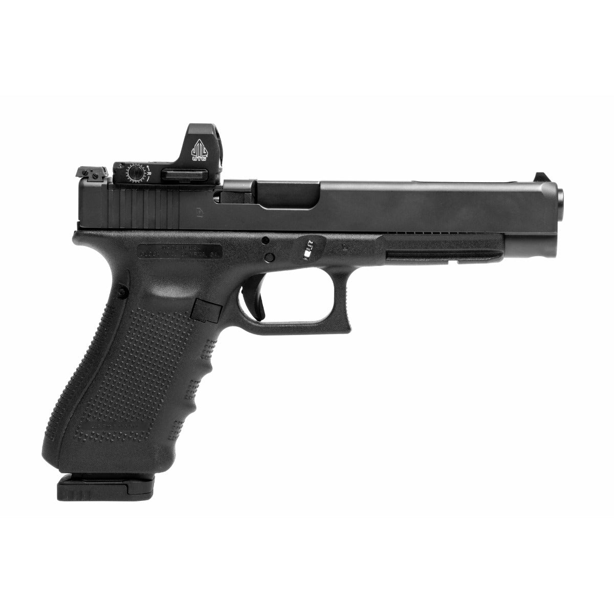 UTG OP3 Micro SLS, Red 4 MOA, Side Loading for RMR - Leapers, Inc.