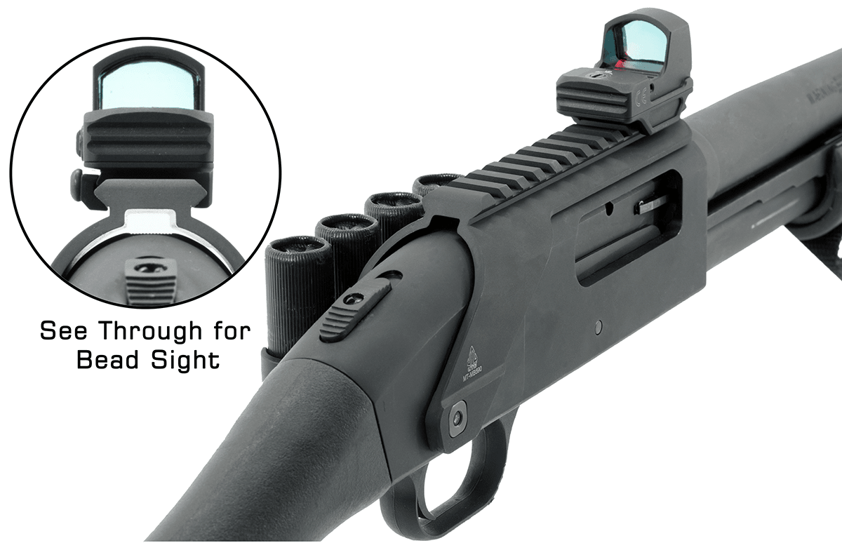 UTG Optic Mount, for 12G MOSSBERG® 500 590 - Leapers, Inc.