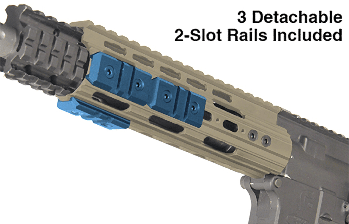 UTG PRO® AR15 Super Slim Free Float Handguard, 7" Carbine, FDE - Leapers, Inc.