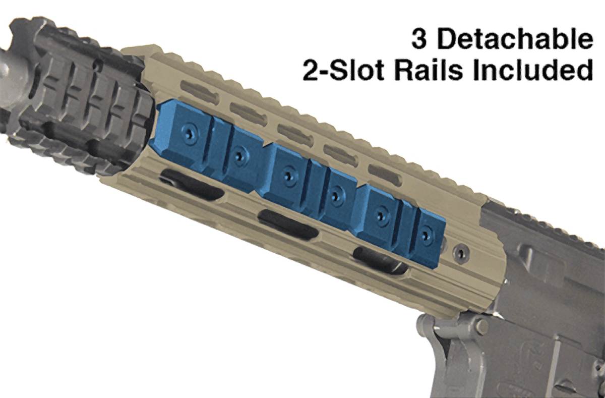 UTG PRO® AR15 Super Slim Free Float Handguard, 7" Carbine, FDE - Leapers, Inc.