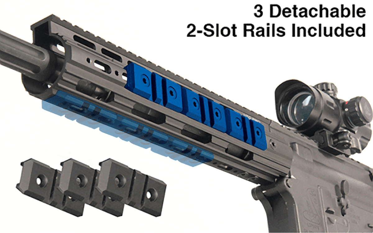 UTG PRO® AR15 Super Slim Free Float Handguard, Mid Length - Leapers, Inc.