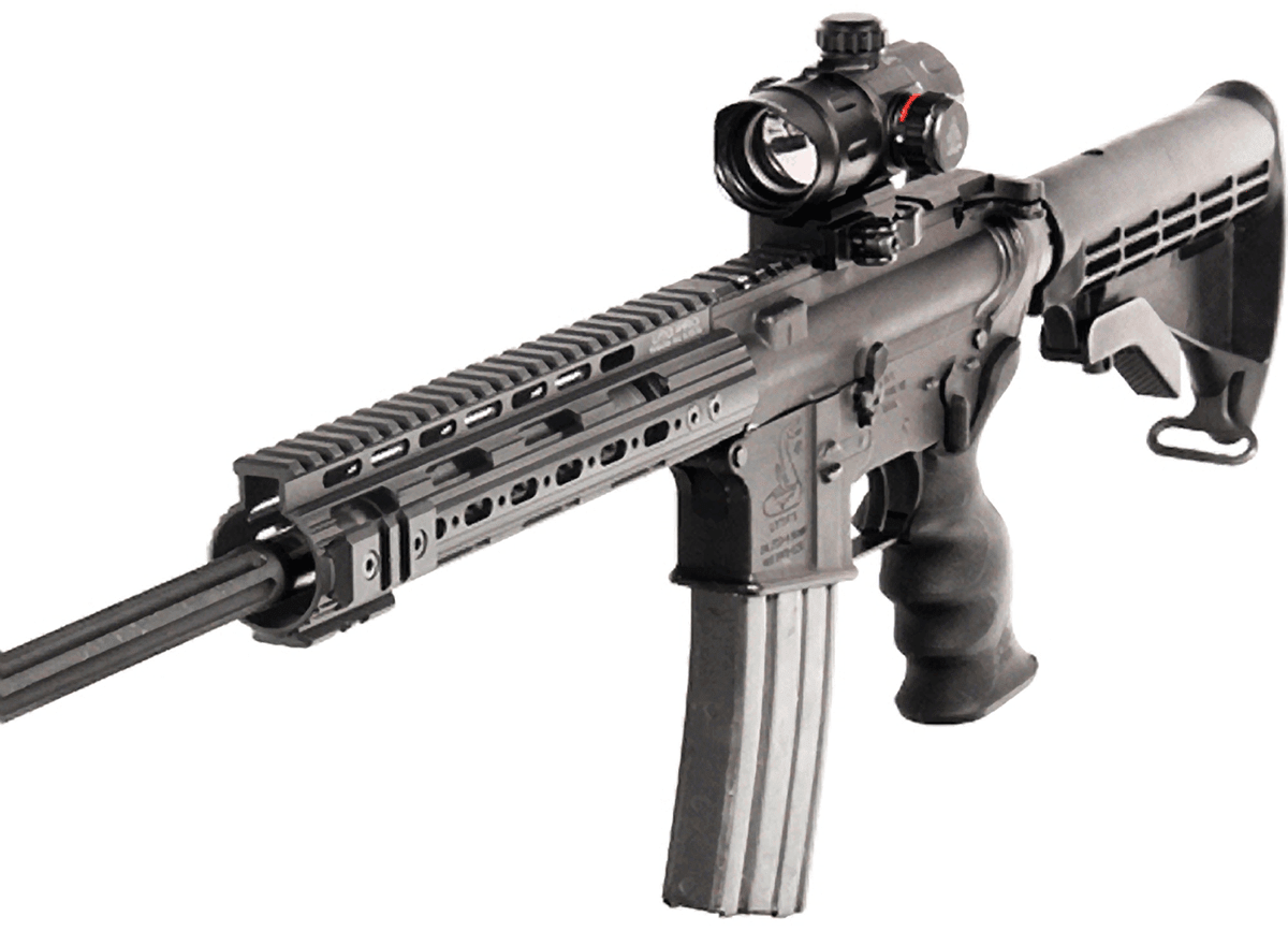 UTG PRO® AR15 Super Slim Free Float Handguard, Mid Length - Leapers, Inc.