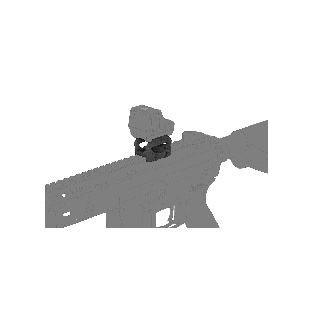 VAS™ Picatinny-riser for rødpunktsikter - Vector Optics