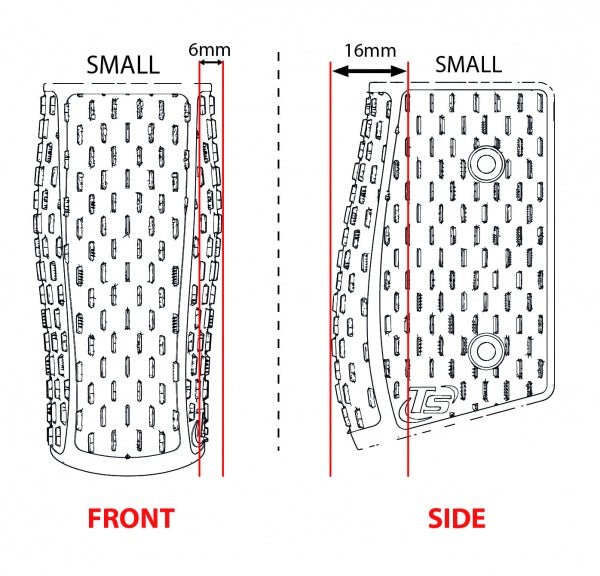 Wrap - Around Polymer Track Grips for Canik Rival - S - Toni System