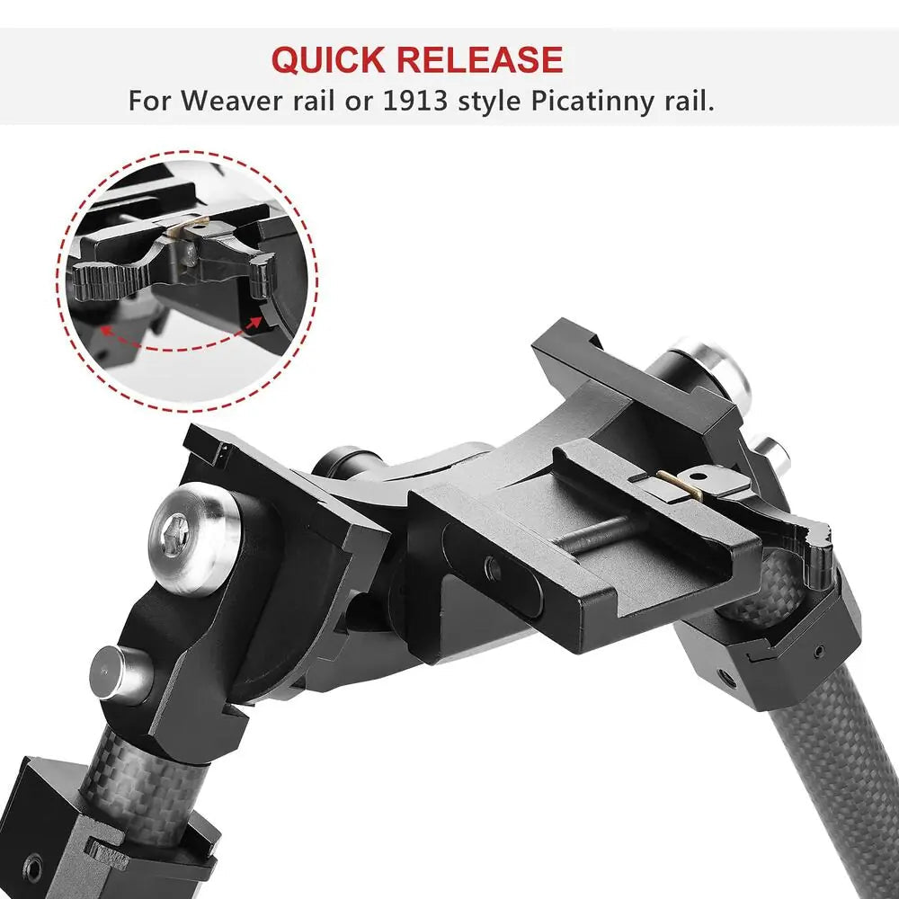 XTQ Tofot 17–25 cm Karbonfiber, Picatinny m/QD - Lynxgear