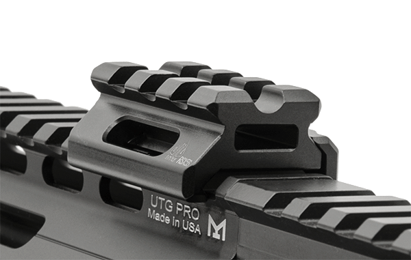 UTG® Super Slim Picatinny Riser Mount, 0.5" Height, 3 Slots