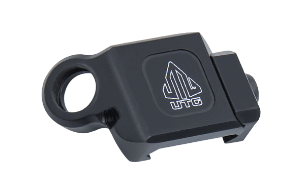 UTG Low-Pro Picatinny QD Sling Swivel Adaptor - 45 Degree Offset - Delta Mike Ltd
