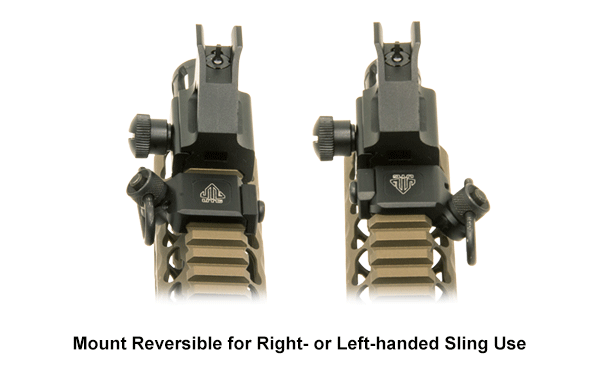 UTG® QD Sling Swivel Adaptor, Picatinny 45 Degree Angled Offset