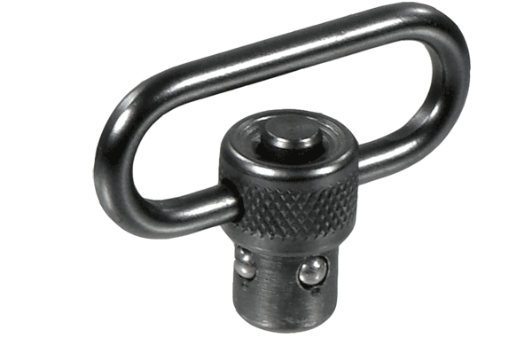 UTG® Standard Duty Push Button QD Sling Swivel, 1.25" Loop