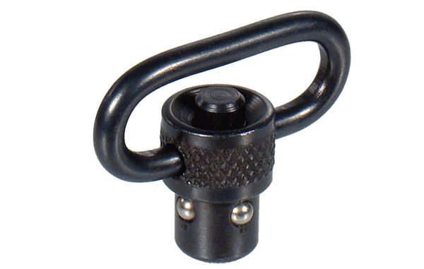 UTG® Standard Push Button QD Sling Swivel, 1" Loop