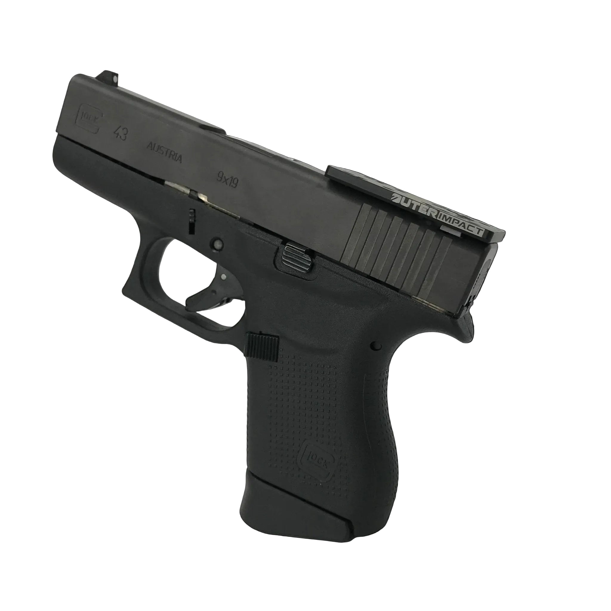 Glock Pistol - Modular Red Dot Adapter - OuterImpact