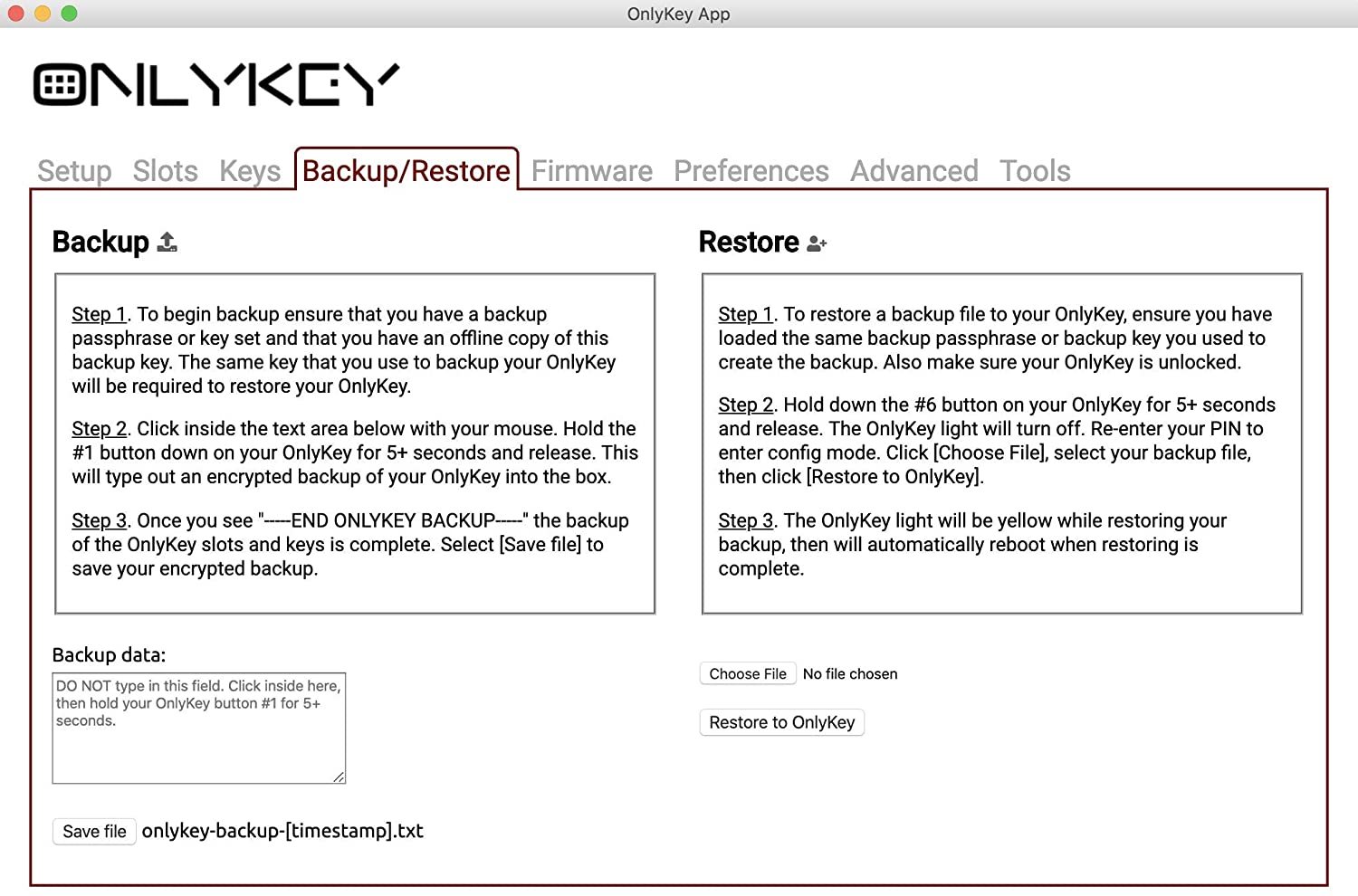 OnlyKey FIDO2 / U2F Security Key & Password Manager - OnlyKey