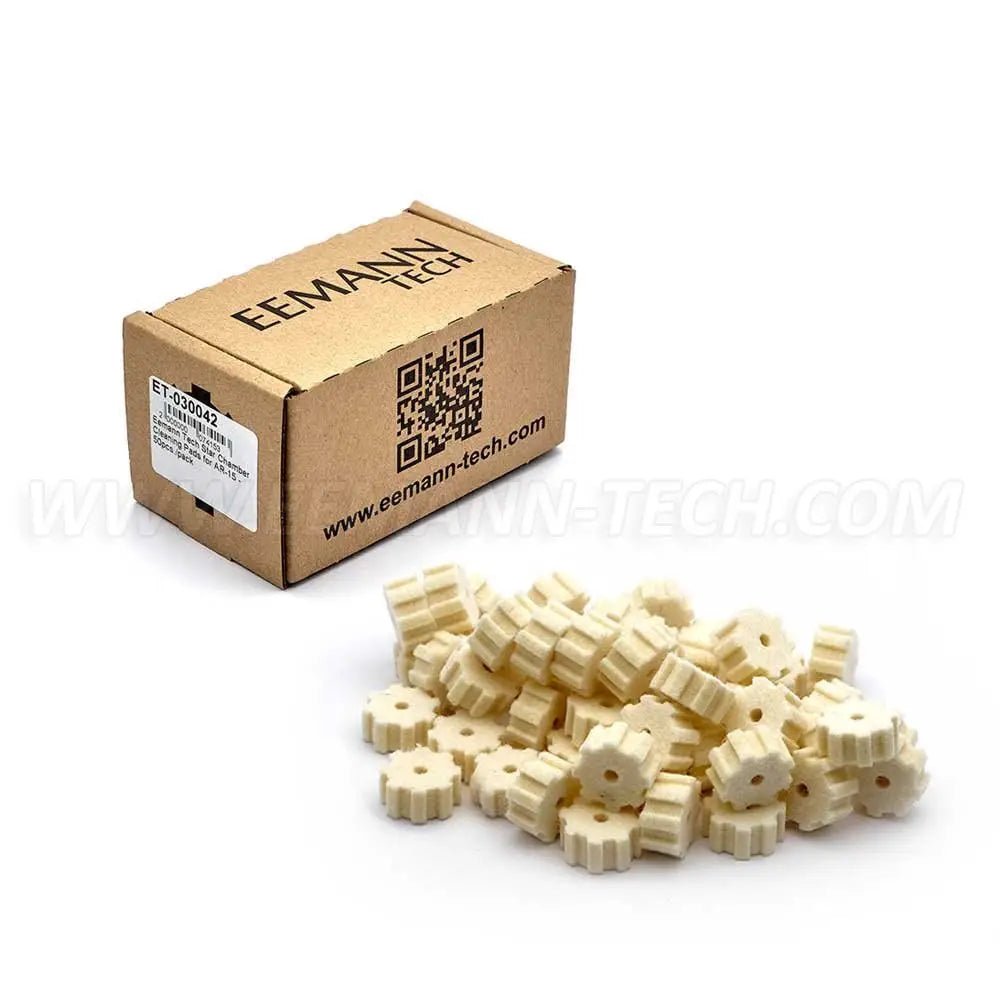Star Chamber Cleaning Pads for AR - 15, 50 pcs - Eemann Tech