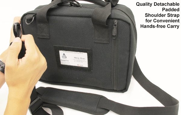 UTG® Competition Shooter's Double Pistol Case