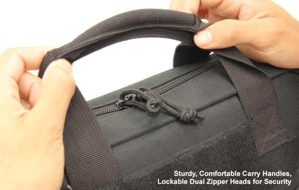 UTG® Competition Shooter's Double Pistol Case