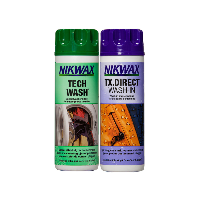 Nikwax Tech Wash 300ml + TX Direct 300ml