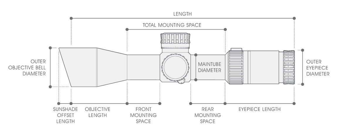 UTG® Accushot® 2-7X44 Scout Scope - Long Eye Relief