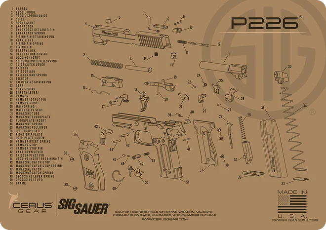 ProMat - Sig Sauer P226 Schematic