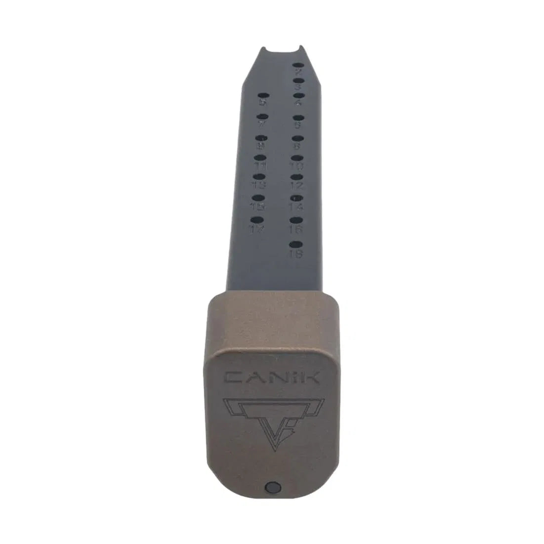 Canik TTI Combat magasin, 18+1 skudd med Taran Tactical bunn