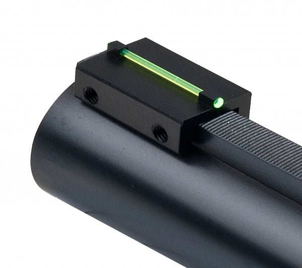 Fiber optic sight for shotgun, Rib under 8.1 mm