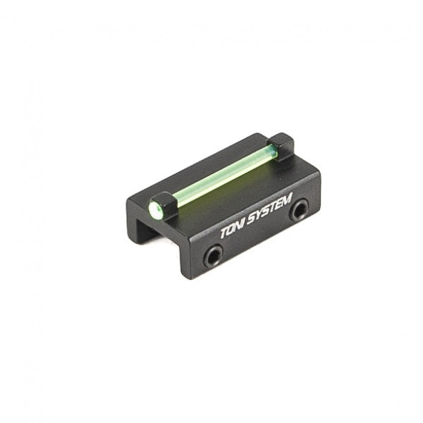 Fiber optic sight for shotgun, Rib under 7,2 mm