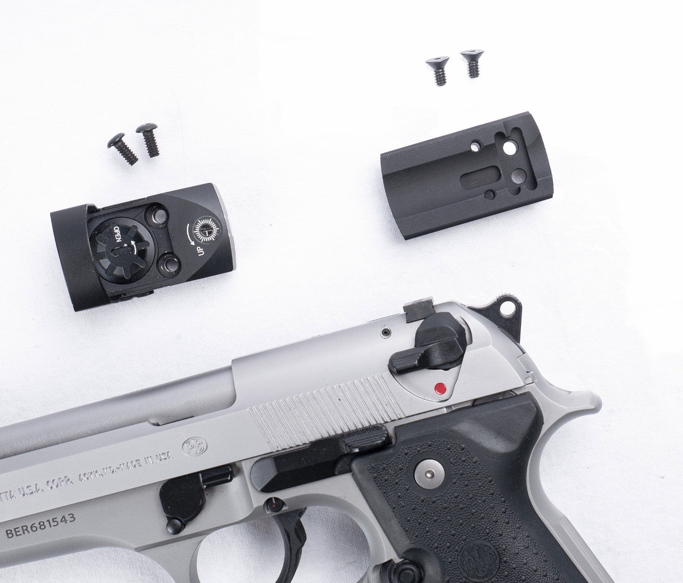Beretta 92 Dovetail Mount for Burris FastFire, Docter