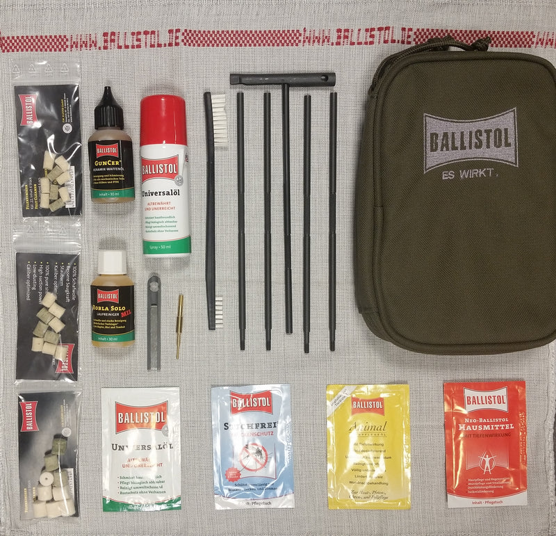 Ballistol Travel Kit - Pussesett, 44 deler