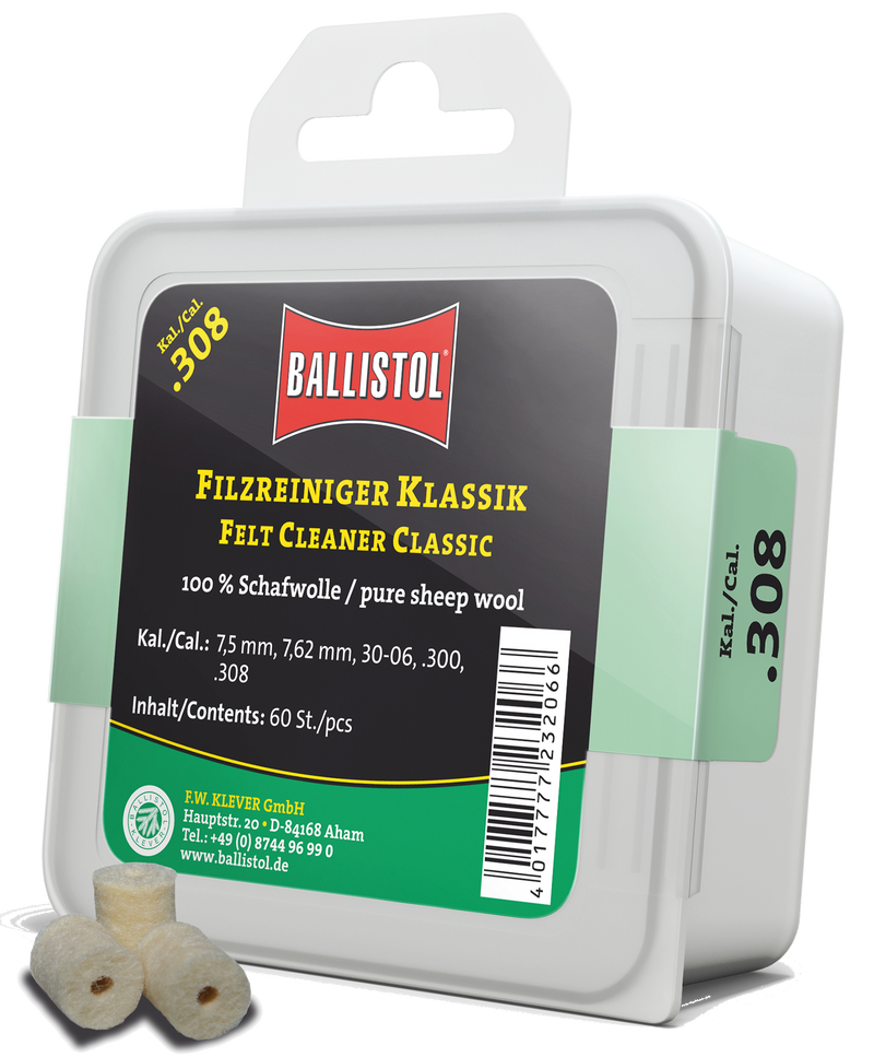 Ballistol Pussepropper for Kaliber .308 7,5 7,62 30-06 .300