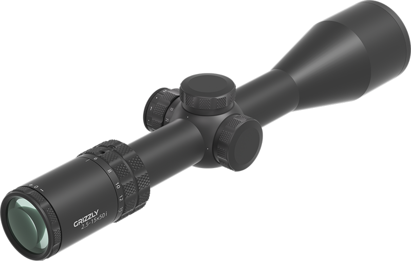 Grizzly 2.5-15x50i HD SFP Kikkertsikte