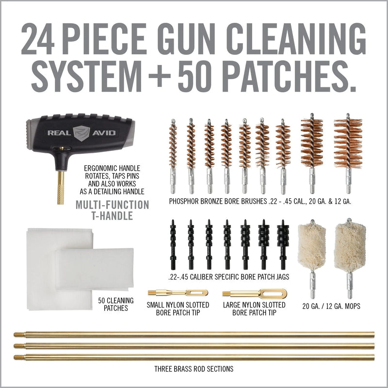 Real Avid Gun Boss® Pro - Universal Gun Cleaning Kit
