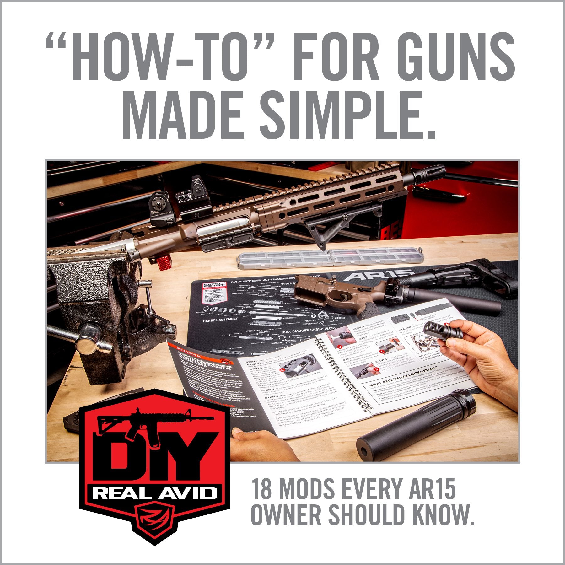 6th Image for Top AR15 Mods - Real Avid