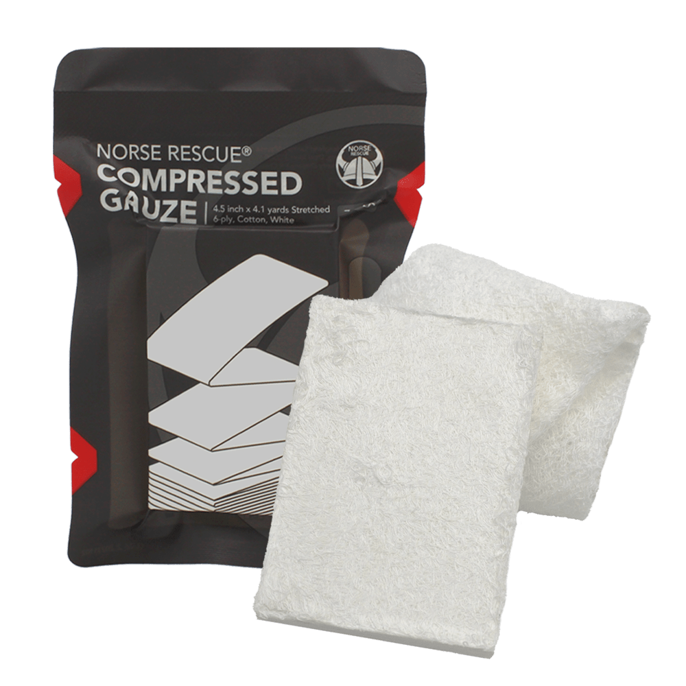 Komprimert Stappebandasje, Z-Fold