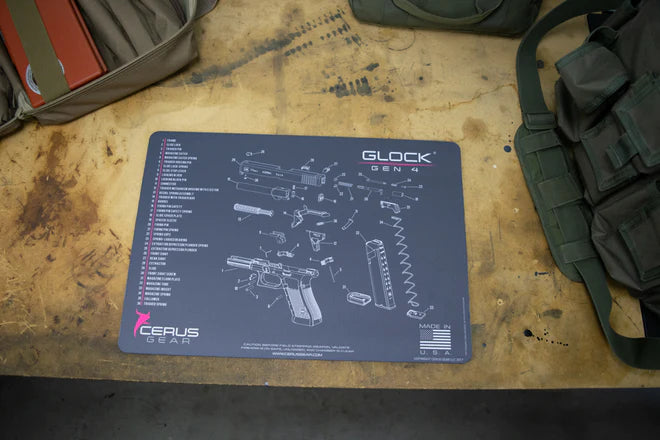 ProMat - GLOCK® Gen4 Schematic Handgun Mat