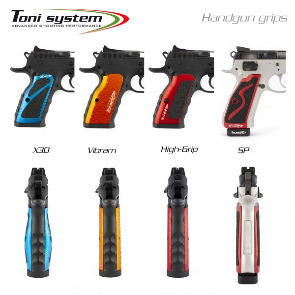 X3D Short Grips for CZ Shadow/Tactical Sport