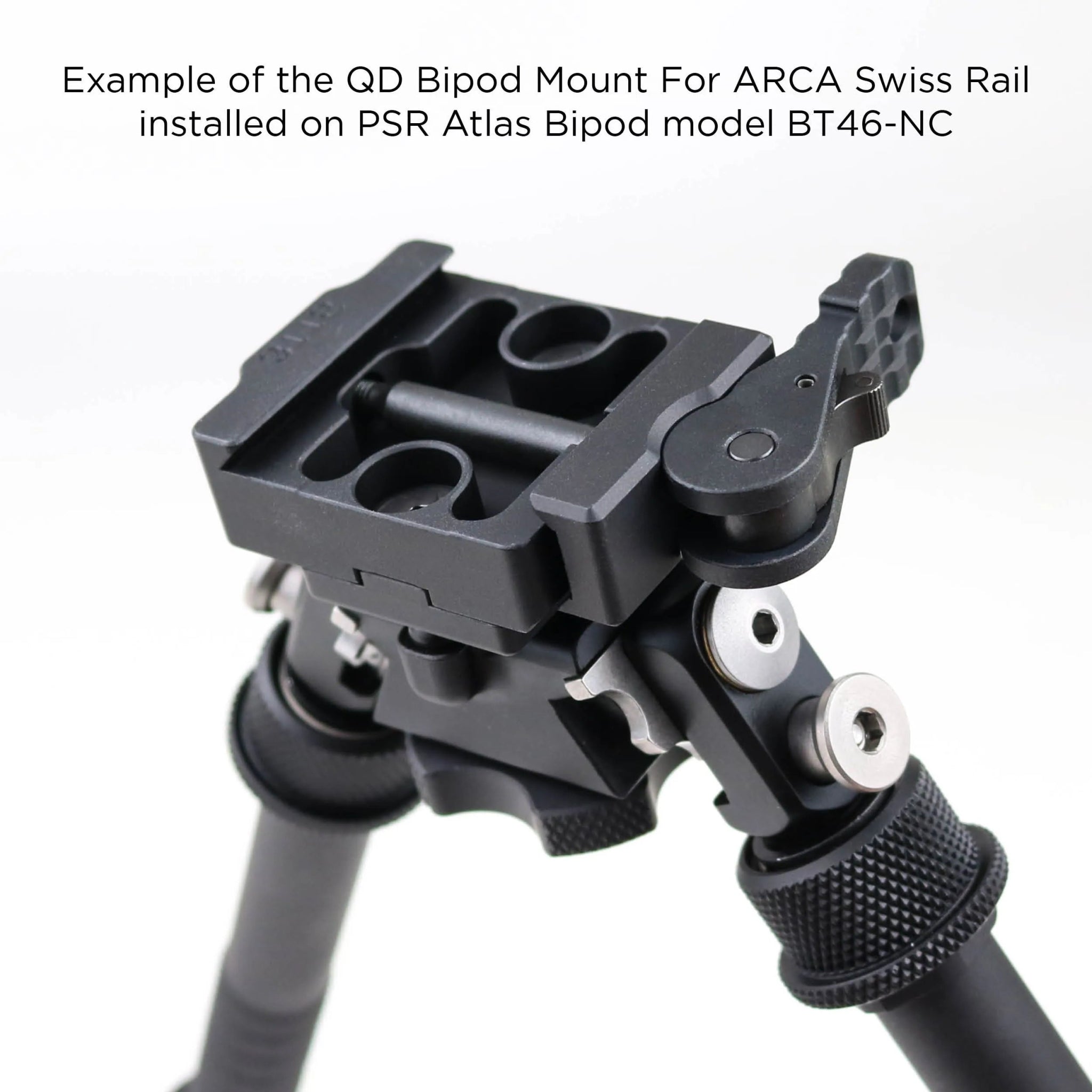 ADM QD Bipod Mount for ARCA Swiss Rail - Atlas