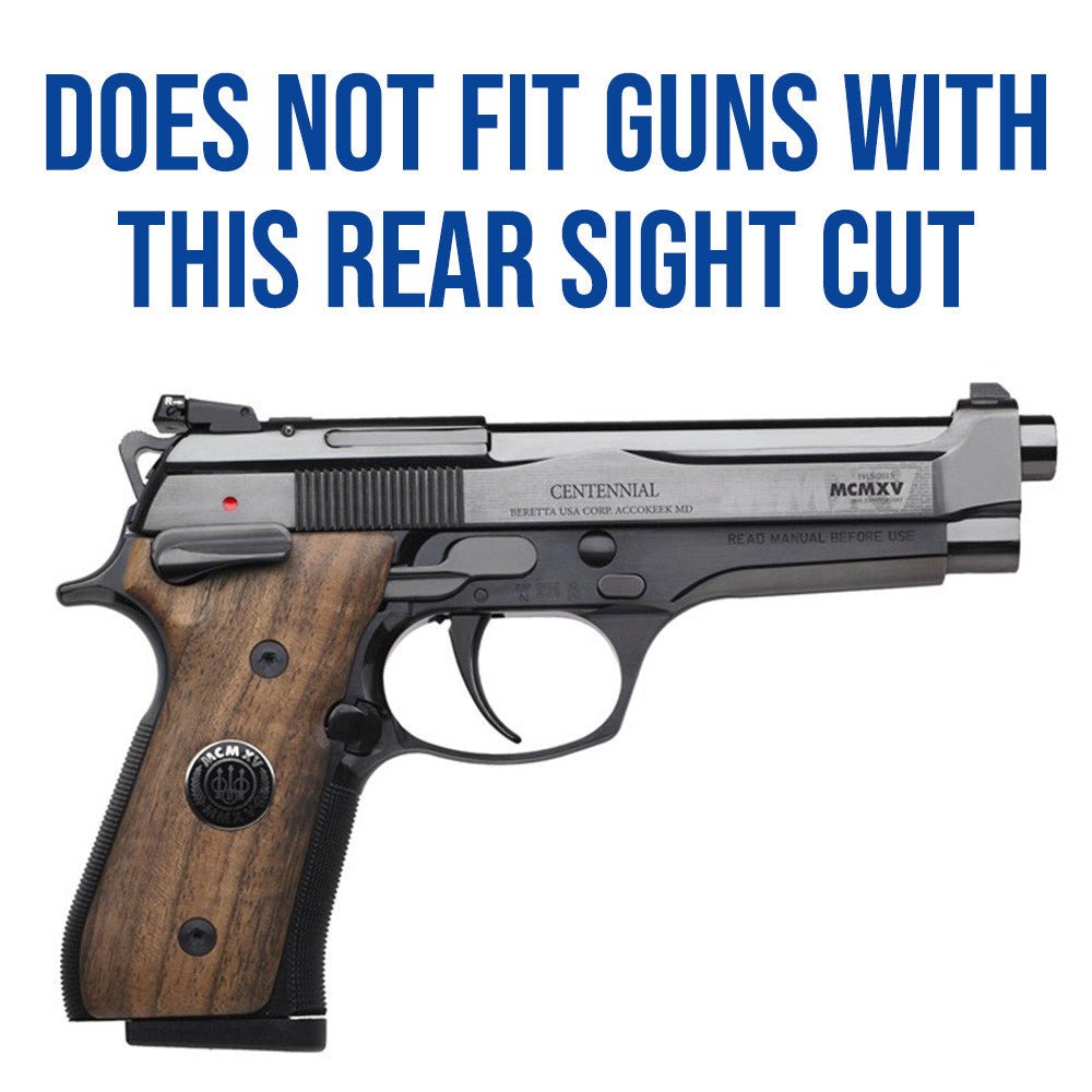 Beretta 92 Dovetail Mount for Burris FastFire, Docter - Evolution Gun Works